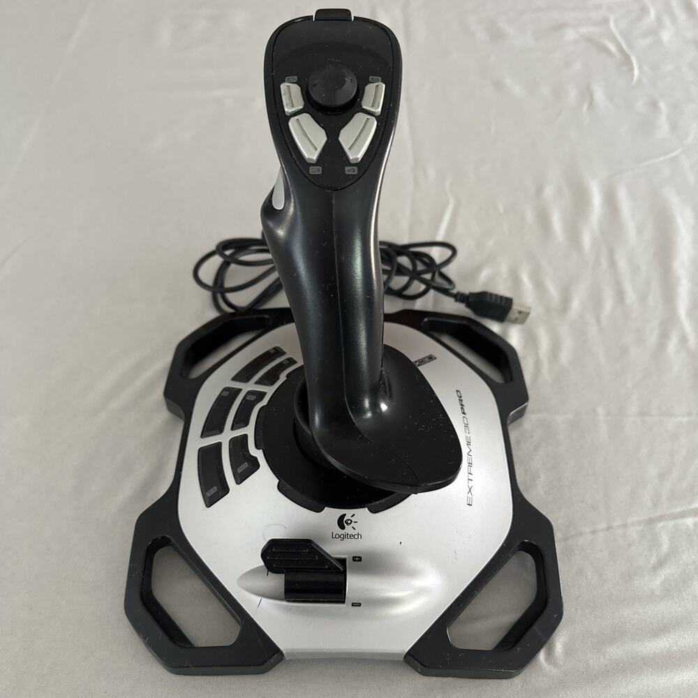 Logitech Extreme 3D Pro Joystick X3D USB (Grey and Black)